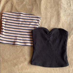 TWO HOLLISTER | Crop Tube Tops